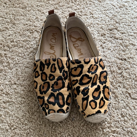 sam edelman khloe espadrille leopard